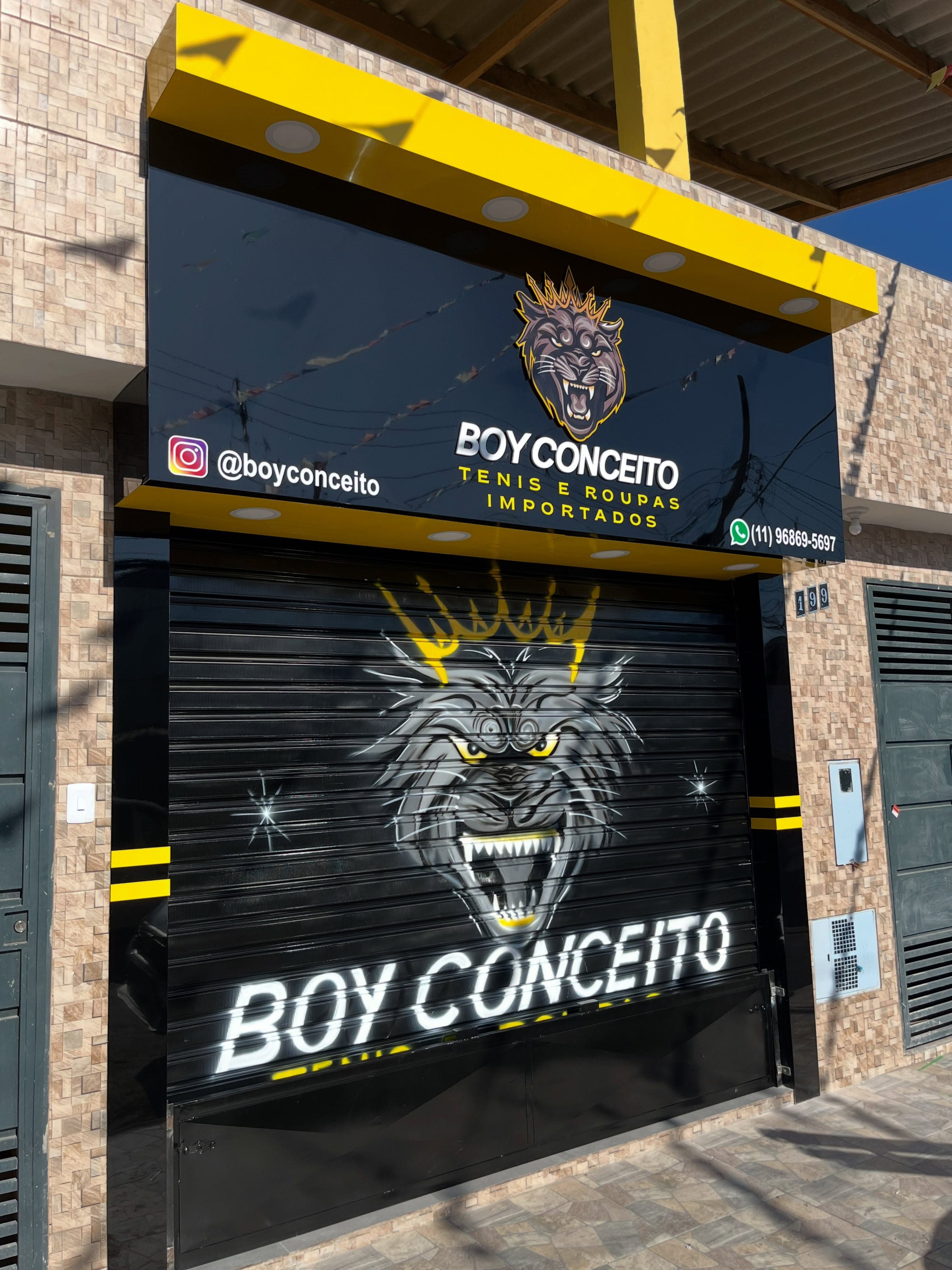 Projeto Boy Conceito realizado pela Lelo Comunicação Visual